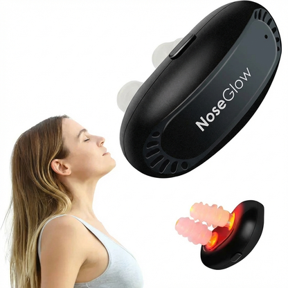 NoseGlow™ 2.0 - Thérapie Nasale par Lumière Rouge